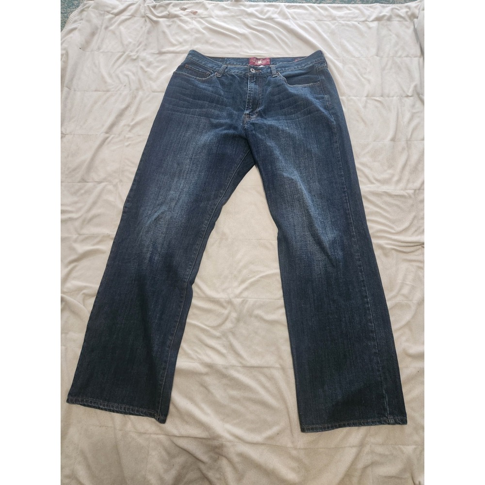Lucky Brand 181 Relaxed Straight Men's Jeans Dark Wash – Size 36 x 32